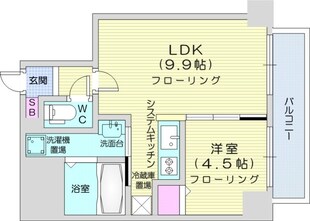 Levante元町の物件間取画像